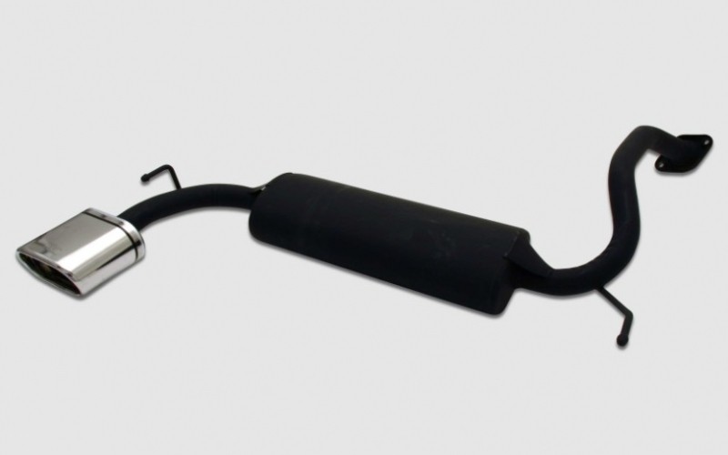 Einddemper Honda CRX 1987-1992 RVS eindstuk 2x80mm DTM