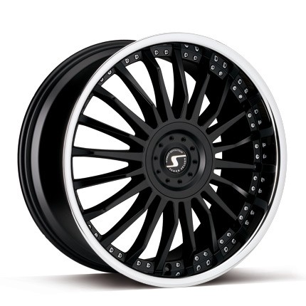 Velgen Schmidt CC-Line Satin zwart 1dlg. 12.5x21 5x108 ET45