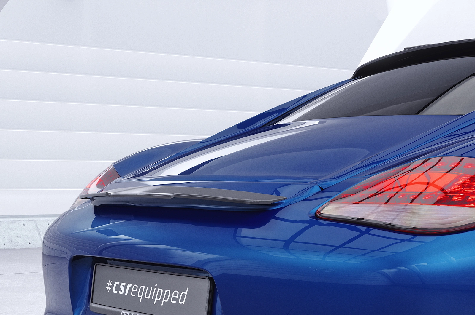 Achterspoiler Porsche Boxster 987 / Cayman 987 Facelift glans zwart 2009–2012