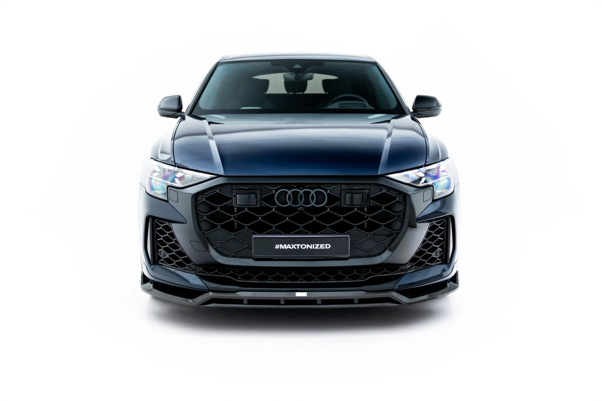Voorspoiler passend voor Audi RSQ8 Maxton Carbon Facelift
