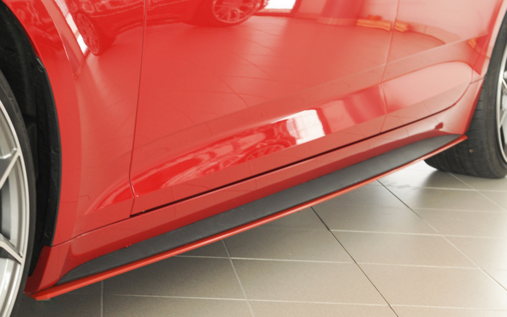 Zijskirts passend voor Audi A5 B9 F5 S-Line Rieger Sportback