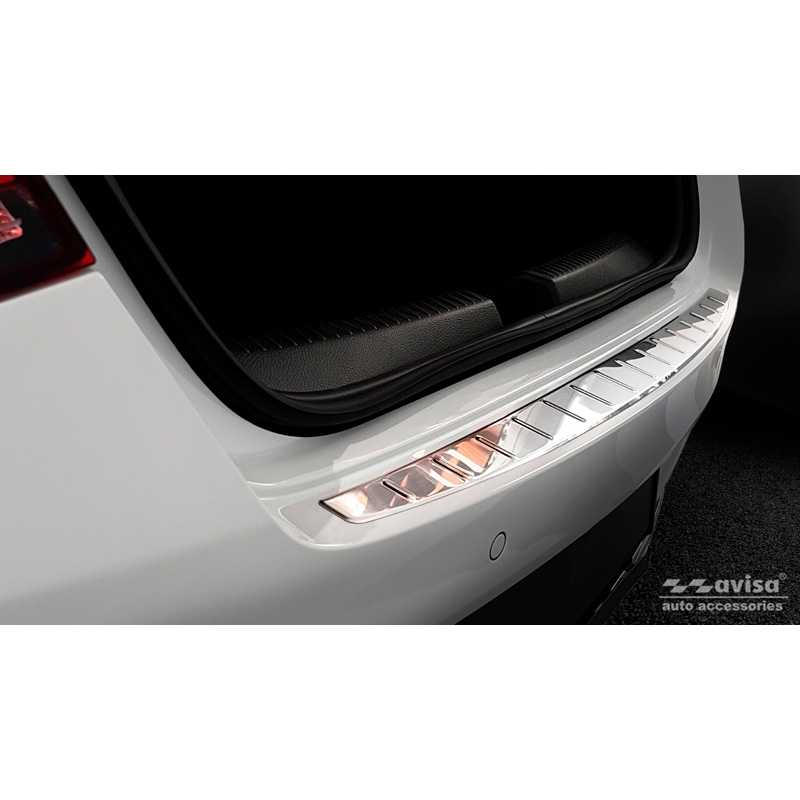 RVS Achterbumperprotector  Mercedes CLA II (C118) 2019- 'Ribs'