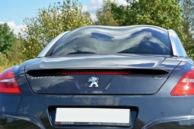 Spoiler uitbreiding Peugeot RCZ Maxton Design glans zwart