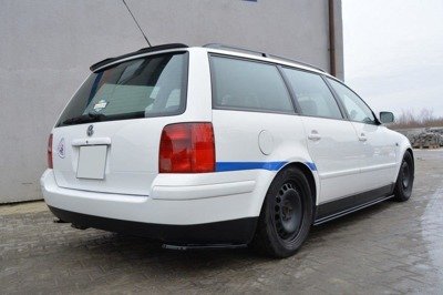 Opzetstuk Spoiler passend voor VW Passat 3B Glans Zwart Maxton