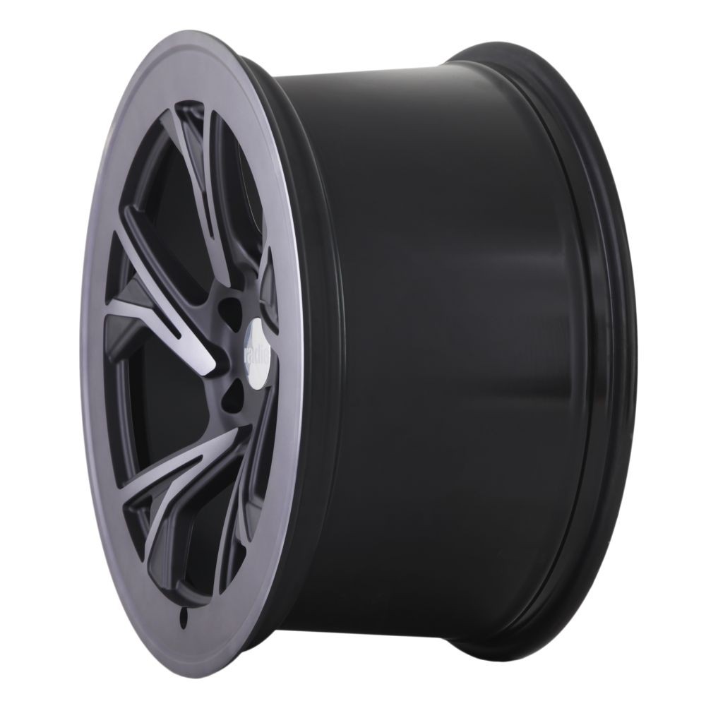 RADI8 C5 9.5x18 5x100 35 Dark Mist 66,6 Velgen