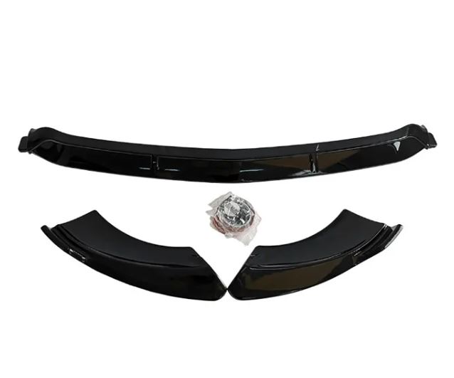 Voorspoiler passend voor Mercedes E-Klasse W213/C238 FL 2021-..Glans Zwart