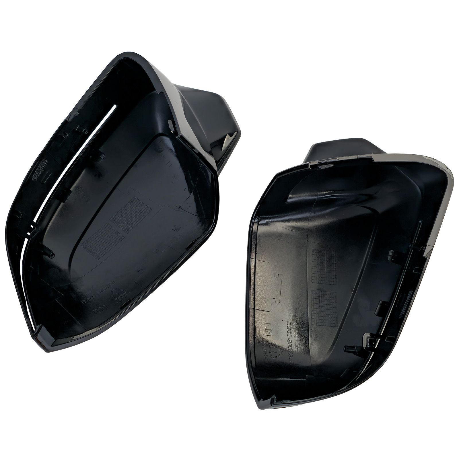 Spiegelkappen BMW 5-serie G60/G61 2023- glanzend zwart