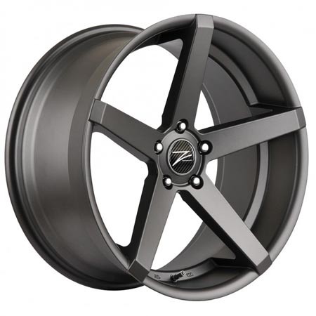 Z-Performance Six Matte Gunmetal 10x20 5x120 ET35 Velgen