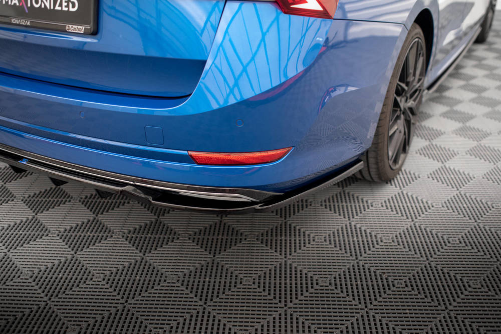 Diffuser passend voor Skoda Octavia Sportline Maxton Glans Zwart