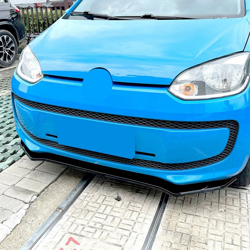Voorspoilerlip  Volkswagen Up! 2011- excl. GTi (Glanzend Zwart ABS)