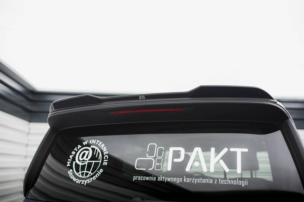 Spoiler passend voor Volkswagen Multivan T7 Maxton Glans Zwart