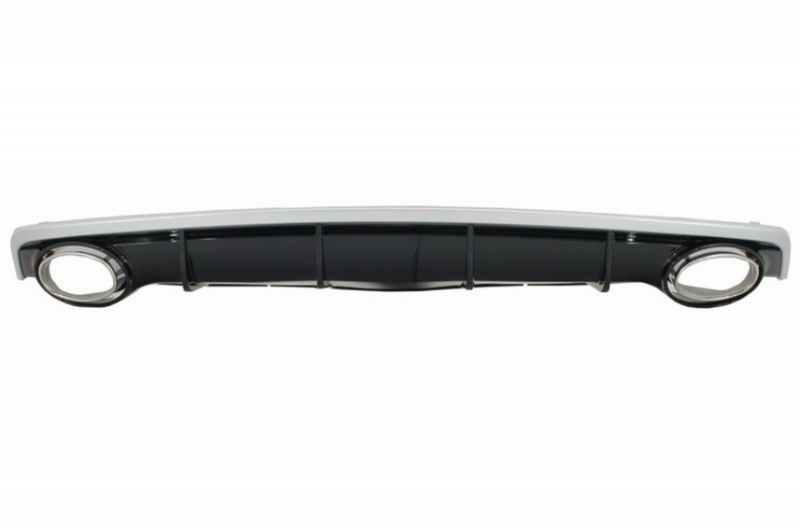 Diffuser passend voor Audi A7 RS7 4G Look 15-19 incl. Sierstukken