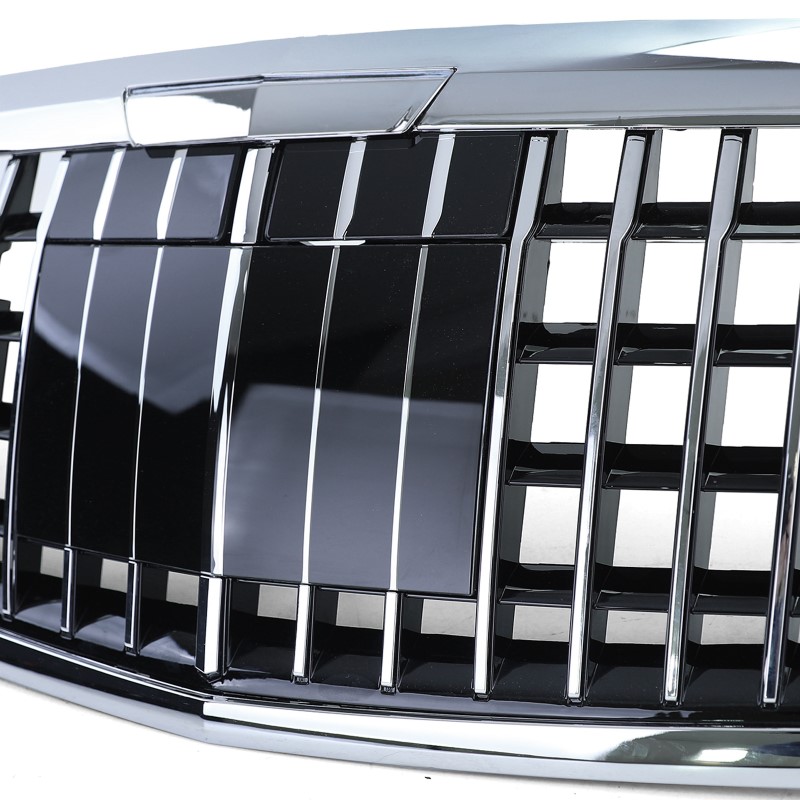 Grill passend voor Mercedes W222 Vertical Design Chroom