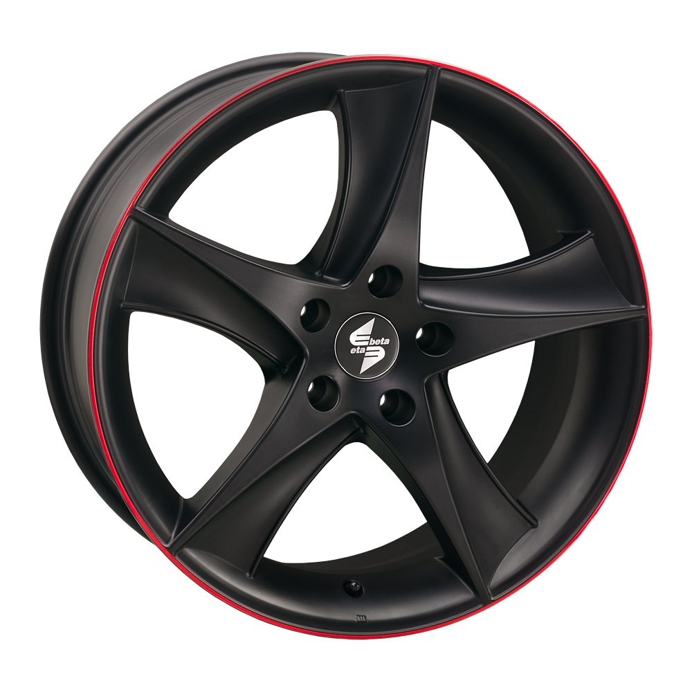 Velgen EtaBeta Jofiel zwart red 11x21 5x112 ET35