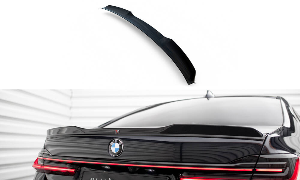 Spoiler passend voor BMW 7 Serie G11 Maxton Glans Zwart