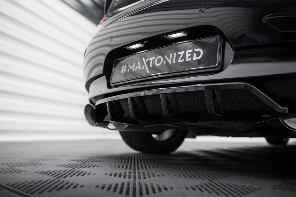 Diffuser passend voor BMW Z4 M Pakket E89 FL Maxton Glans Zwart