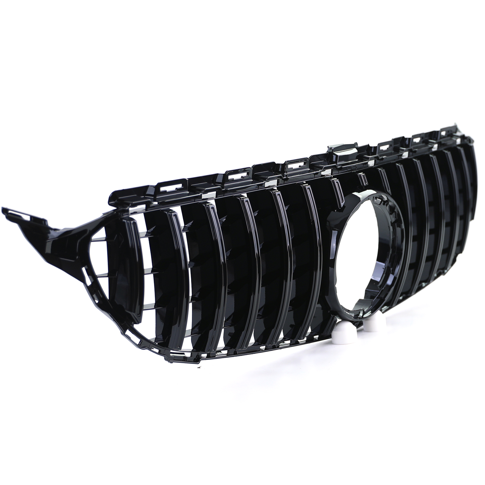 Grill passend voor Mercedes W205 13-18 Zwart Glanzend