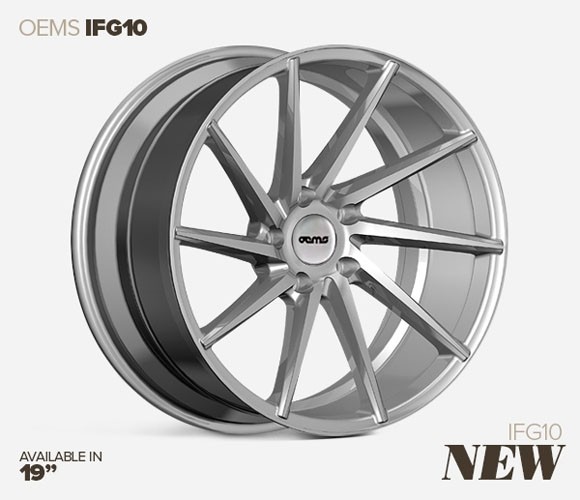 OEMS IFGTR 20X10 5X112 ET45 SPECIAL-SILVER Velgen