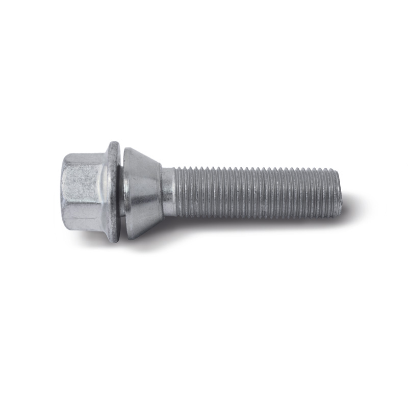 H&R Wielbout konisch met beweegbare ring M14x1.50 - Lengte 35,5mm