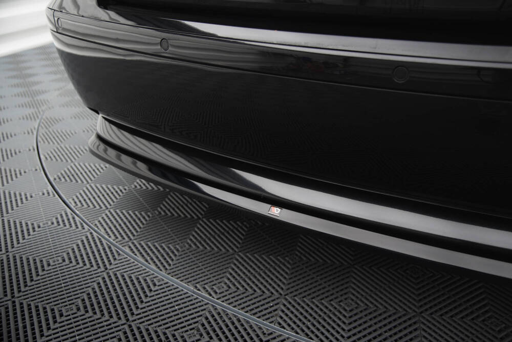 Diffuser passend voor BMW 7 Serie E65 Maxton Glans Zwart