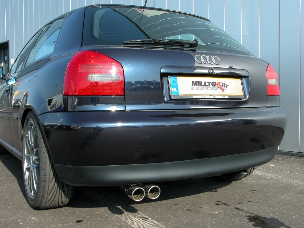 Milltek Audi A3 1.9 TDI 90/100/110/130 pk cat-back systeem voor