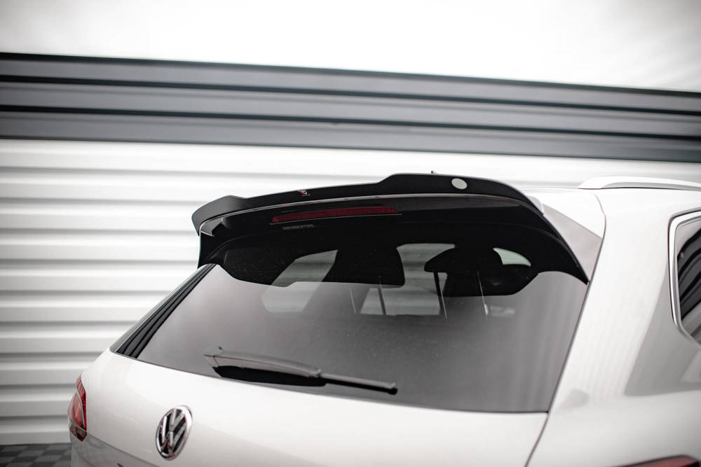 Spoiler passend voor Volkswagen Touareg MK3 R-Line Maxton Glans Zwart