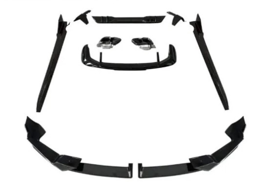 Bodykit passend voor BMW X5 G05 LCI M-performance glanzend zwart