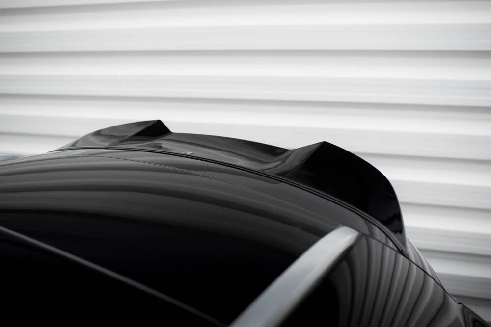 Spoiler passend voor Mercedes GLC AMG Pakket X254 Maxton Glans Zwart