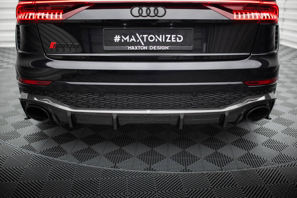 Diffuser passend voor Audi RSQ8 Maxton Carbon