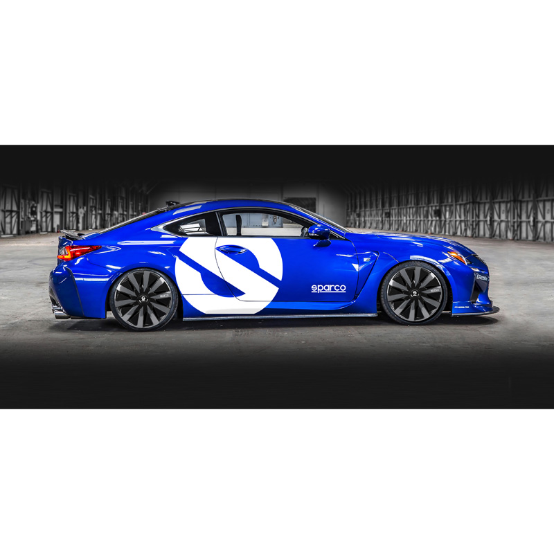 Sparco Wieldoppen Lazio - 13-inch - Zwart/Grijs - Set van 4 stuks