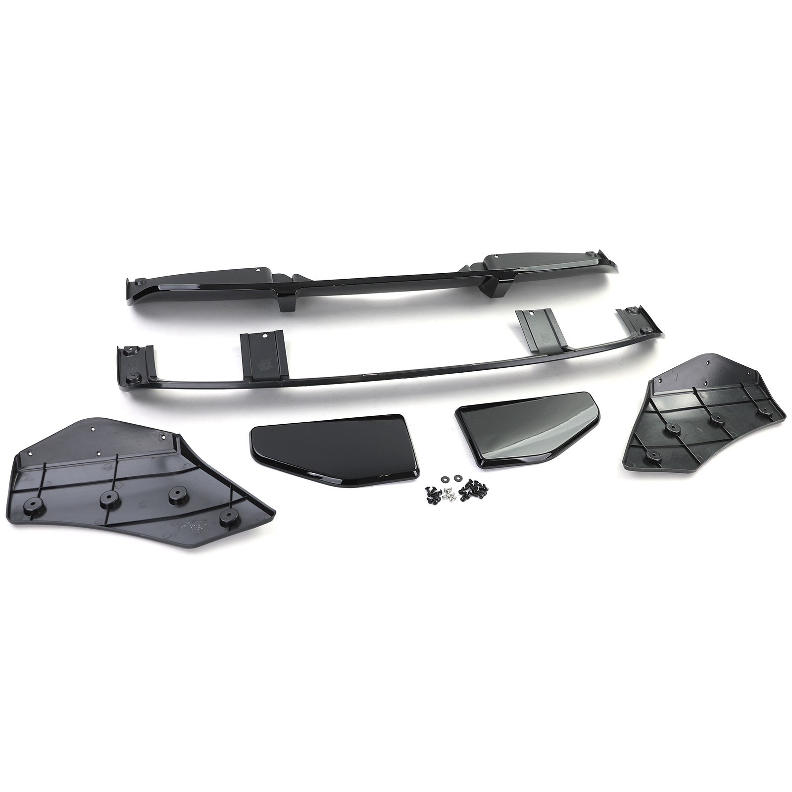 Diffuser passend voor BMW X5 F15 13-18 Performance Look Glans Zwart