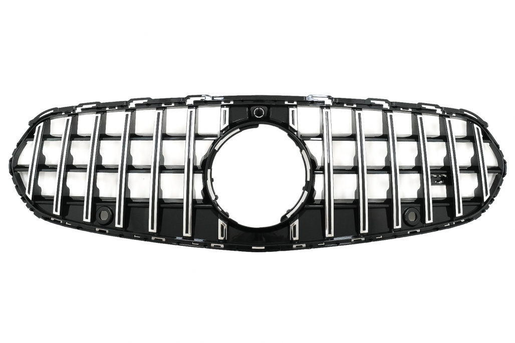 Grill passend voor Mercedes C klasse W206 Standaard Model(2021-Up) GT-R Panamericana Chroom