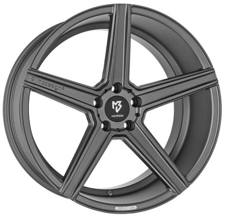 mbDESIGN KV1 Grey 9x20 5x115 ET40 Velgen