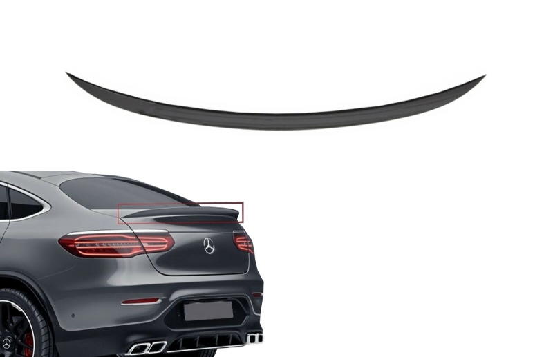 Achterklep Spoiler passend voor Mercedes GLC C253 Coupe (2015-..) Glans Zwart