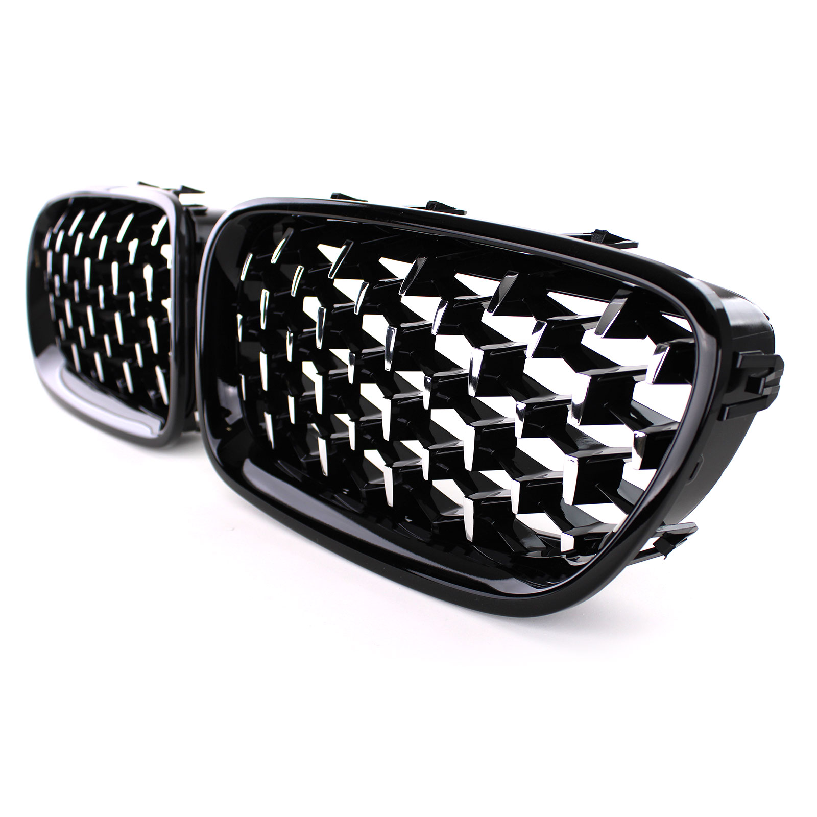 Grill Nieren passend voor BMW F10/11 Exclusive Gloss Black Chroom 10-17