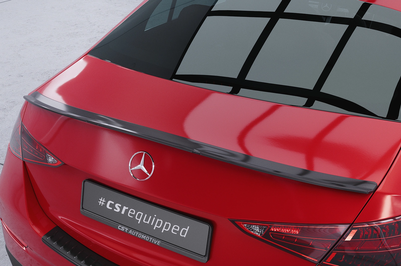 Achterspoiler Mercedes-Benz C-Klasse (W206) Limousine glans zwart 2021–