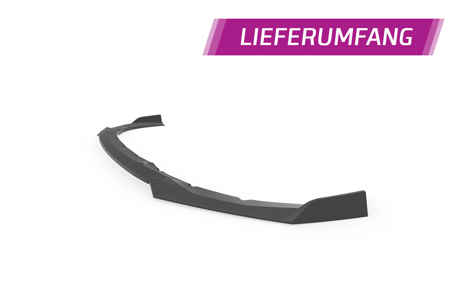 Voorspoiler passend voor BMW 2 Serie M Pakket / M240i G42 CSR Glans Zwart