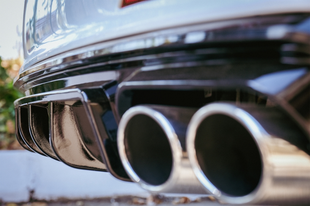 Diffuser passend voor Audi A6 S-Line C8 Zwart incl. sierstukken Zwart