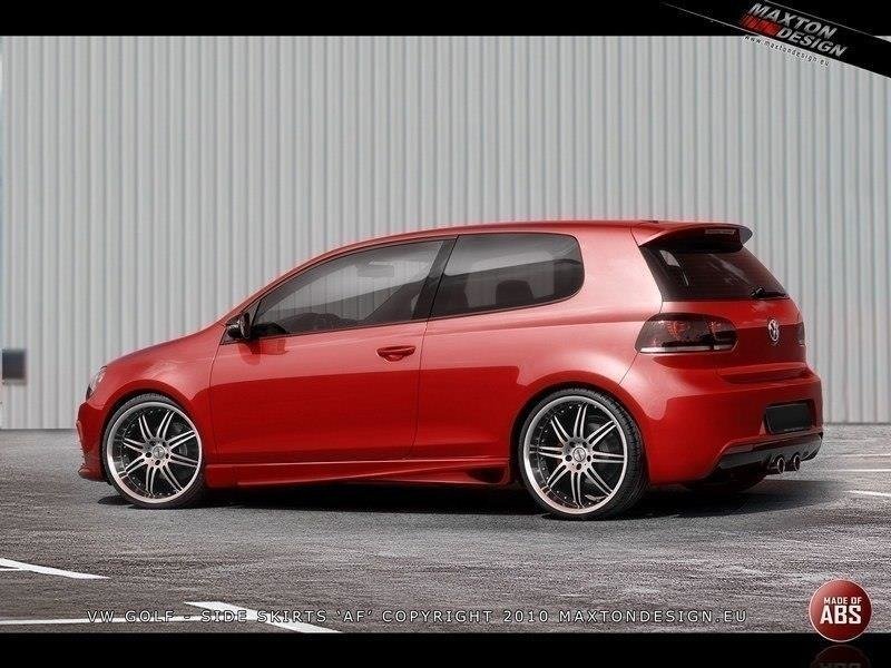 Zijskirts passend voor VW Golf 6 AF