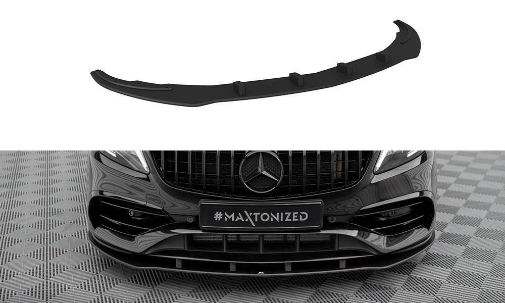 Voorspoiler Street Pro Mercedes A Klasse AMG Line W176 FL Maxton