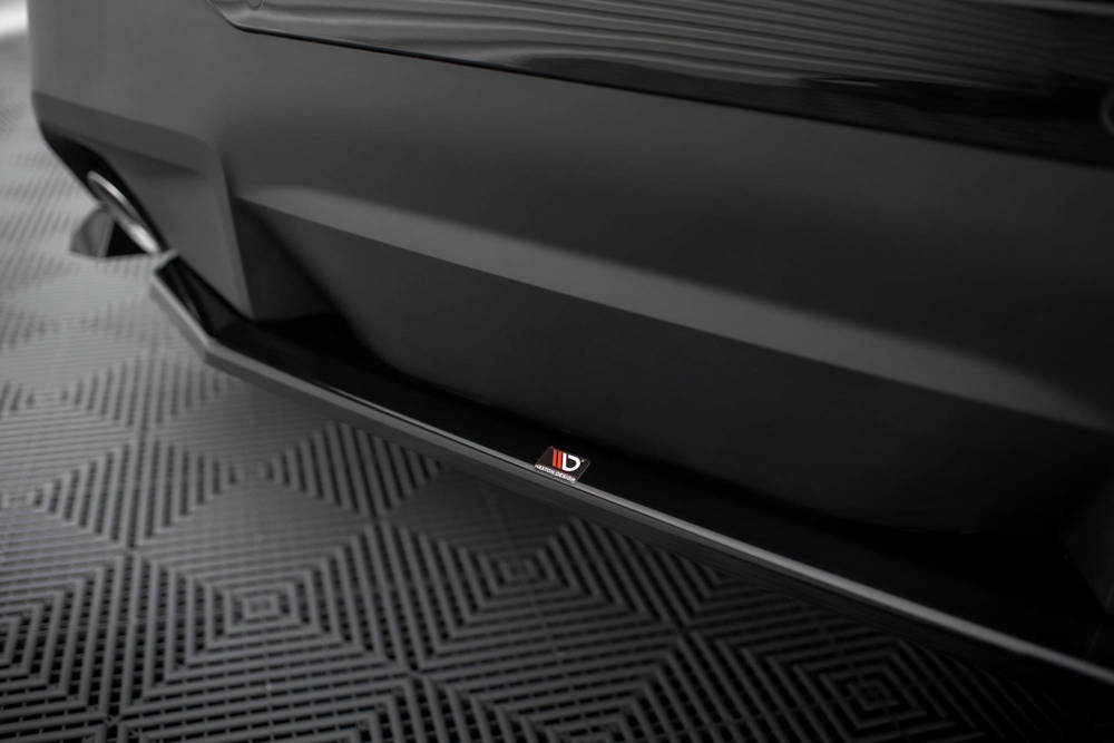 Diffuser passend voor BMW 2 Serie Coupe G42 Maxton Glans Zwart