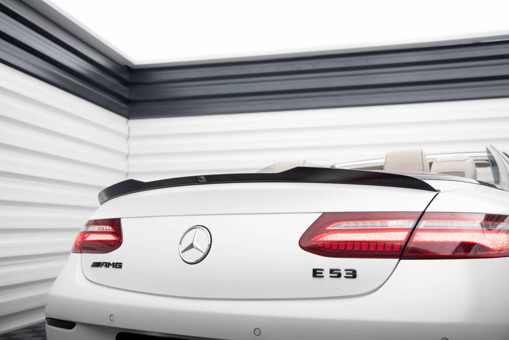Spoiler passend voor Mercedes E Klasse Cabrio A238 Maxton Glans Zwart
