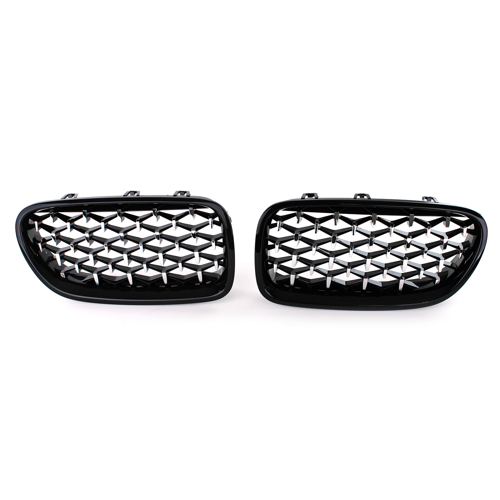 Grill Nieren passend voor BMW F10/11 Exclusive Gloss Black Chroom 10-17
