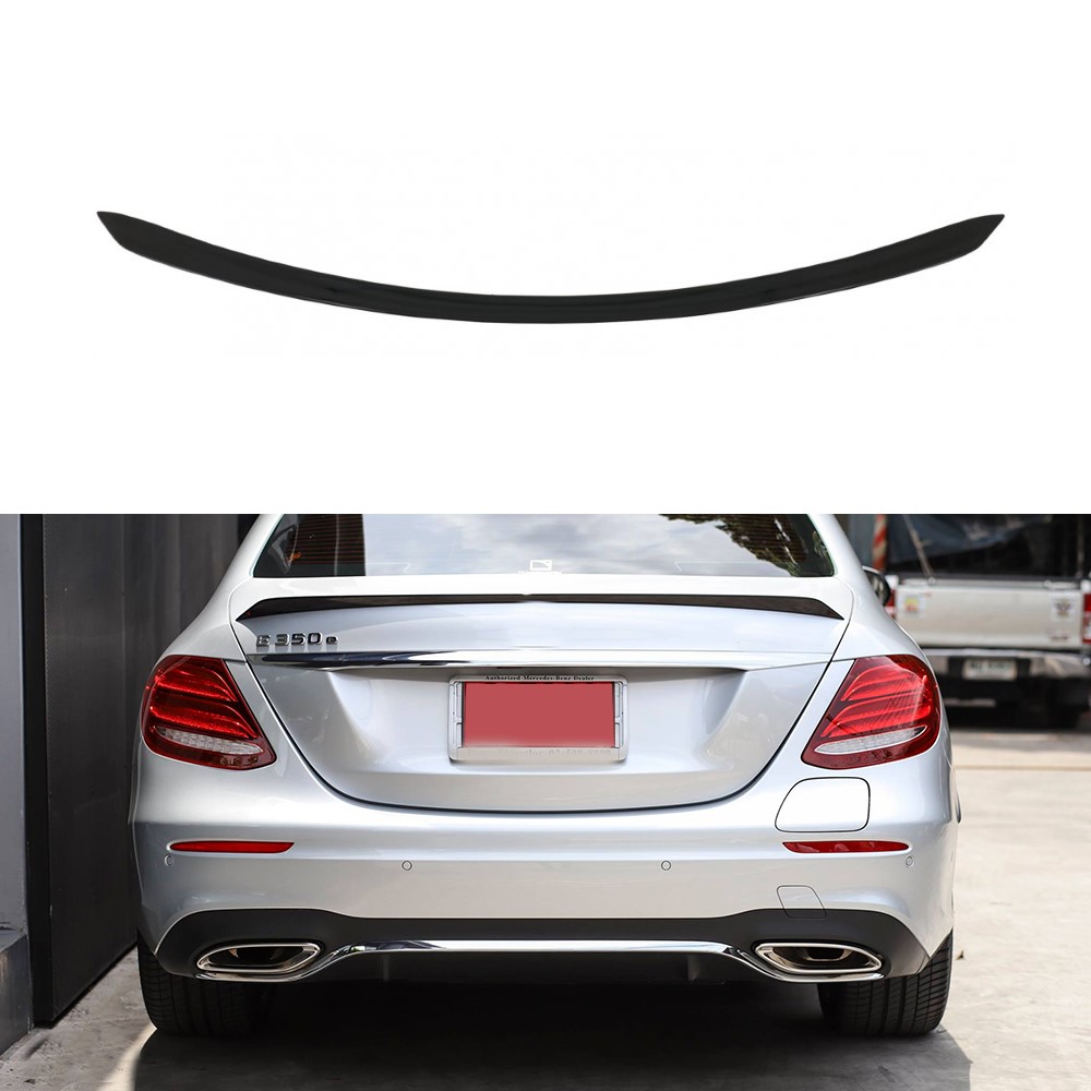 Achterklep Spoiler passend voor Mercedes E-Class W213 Glans Zwart