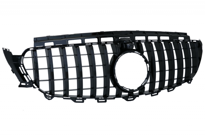 Grill passend voor Mercedes E-Class W213 S213 C238 (2016-Up) GT-R Panamericana Design Zwart