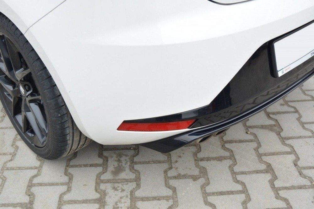 Diffuser passend voor Seat Leon FR 5F 12-16 Maxton Glans Zwart