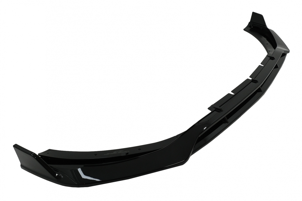 Voorspoiler passend voor Mercedes C Klasse W206 AMG Line Glans Zwart