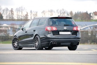Achterbumper Diffusor VW Passat 3C Rieger