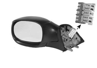 spiegel, elektr verstelb, verwarmd, links Citroen Xsara Picasso,
