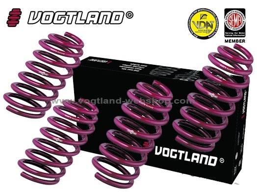 Verlagingsveren VW Golf VI Plus, Typ 1KP, VA boven 1020 kg Vogtl